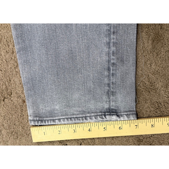 G Star Raw Jeans Mens Stean Tapered Leg Gray JNCO Style Stretch Size 32 x 31 - Picture 13 of 13